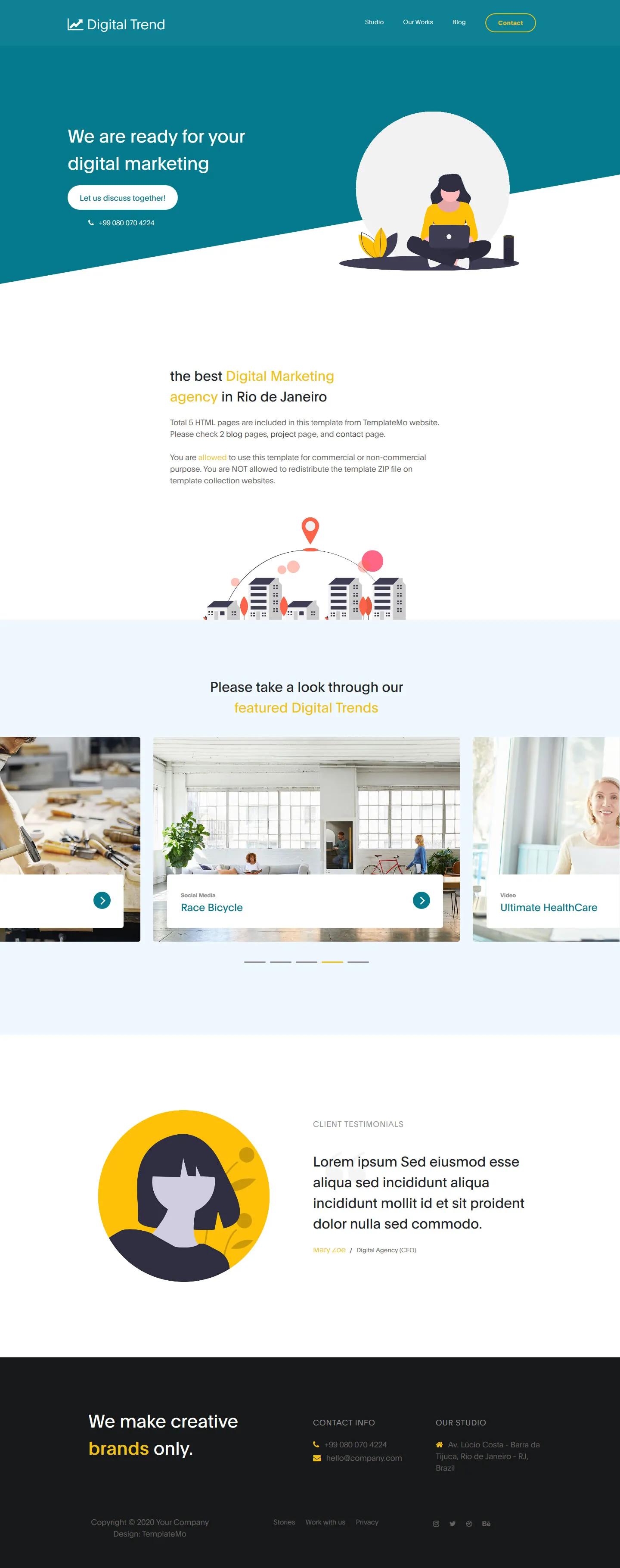 Digital Marketing Trend HTML Template