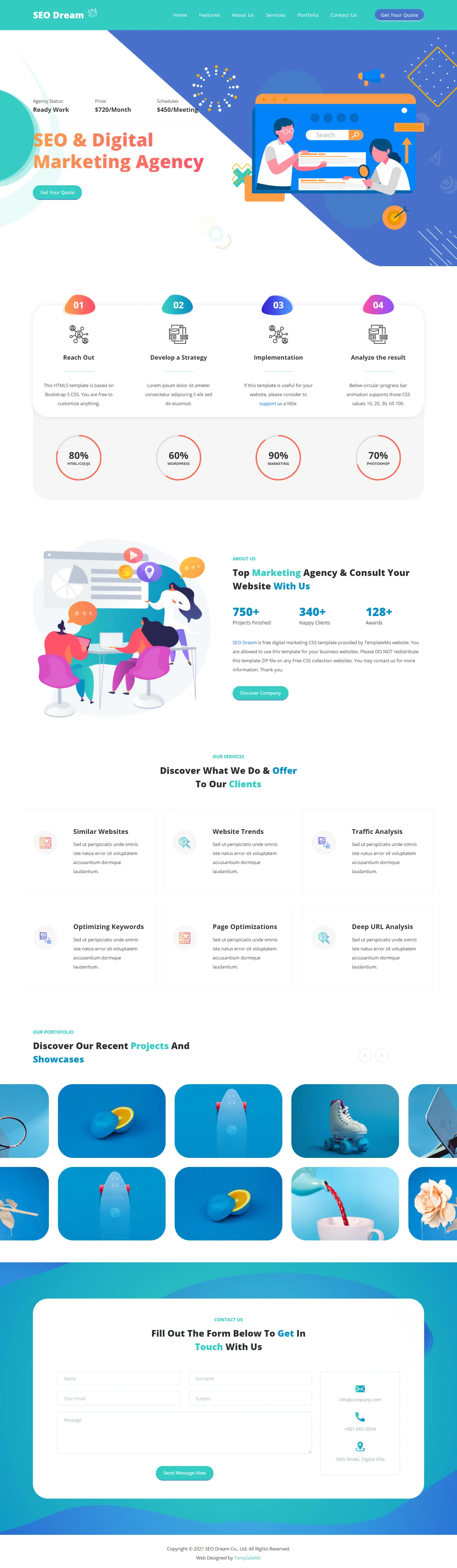 SEO Dream – Bootstrap 5 Digital Marketing Template